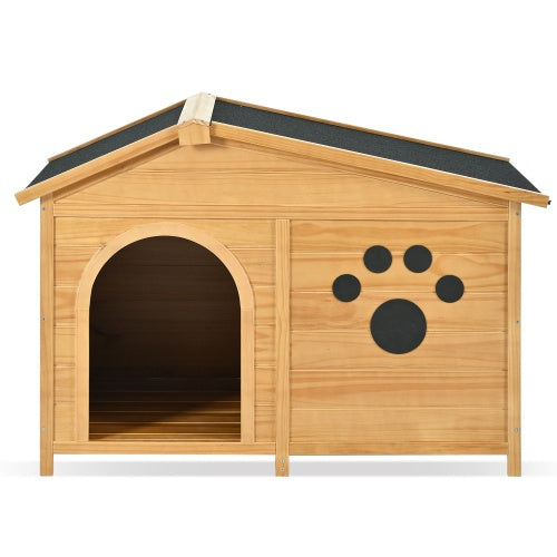 Wooden Pet House with Porch – Indoor/Outdoor Use