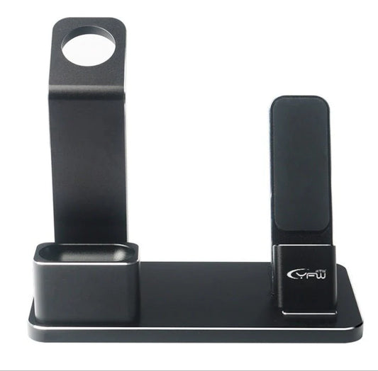 Headset Three-in-one Charging Bracket Metal Phone Bracket Desktop