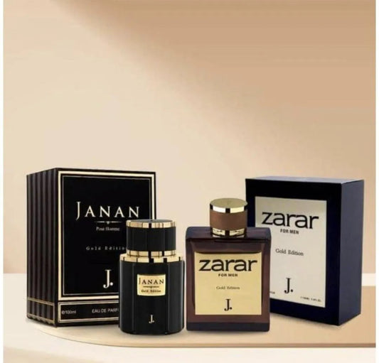 J. Janan Gold & Zarar Gold Long Lasting Perfume