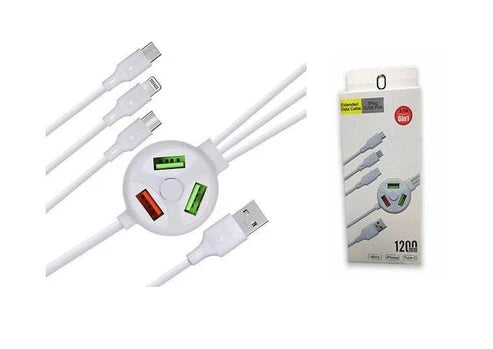 6-in-1 Extended Data Cable