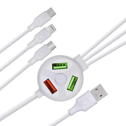 6-in-1 Extended Data Cable