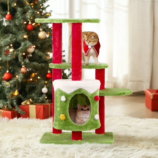 Meow Mansion – Deluxe Cat Climbing Frame