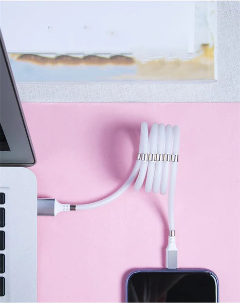 Compatible With Apple , Magnetic Absorption Nano Data Line 1m