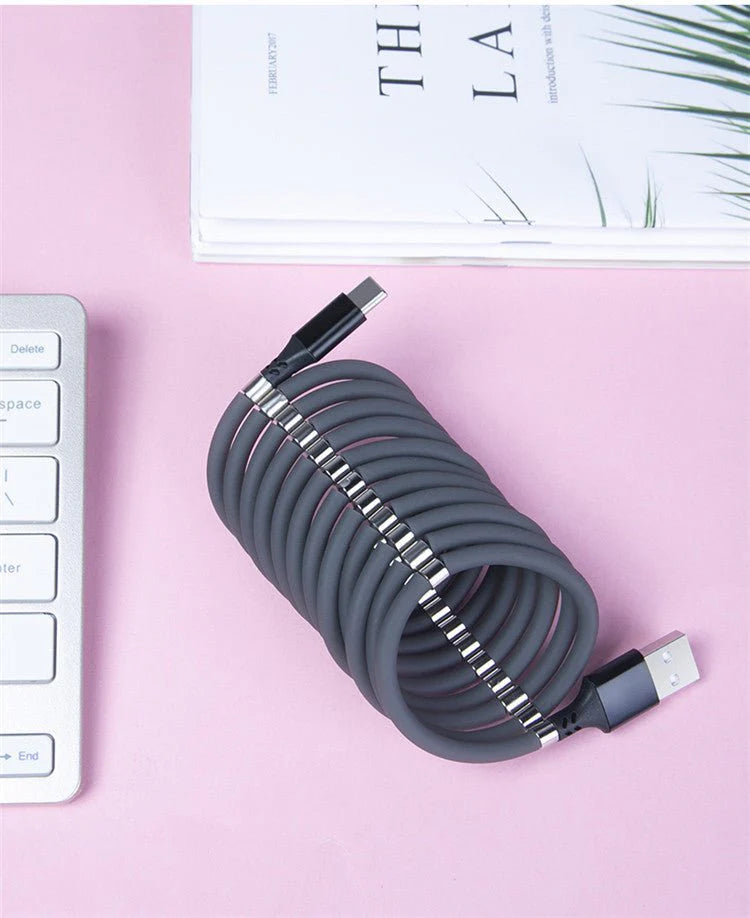 Compatible With Apple , Magnetic Absorption Nano Data Line 1m